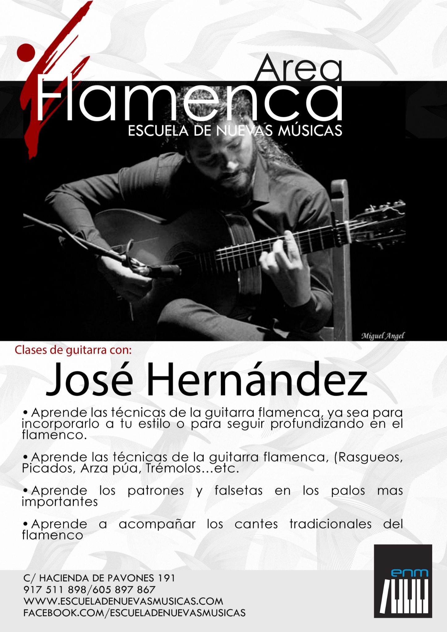 Clases de Guitarra con José Hernández - Escuela de Nuevas Músicas